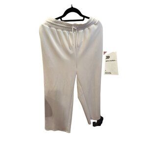 All in Motion Cream Wide-Leg Lounge Pants – Size L – Soft Stretch